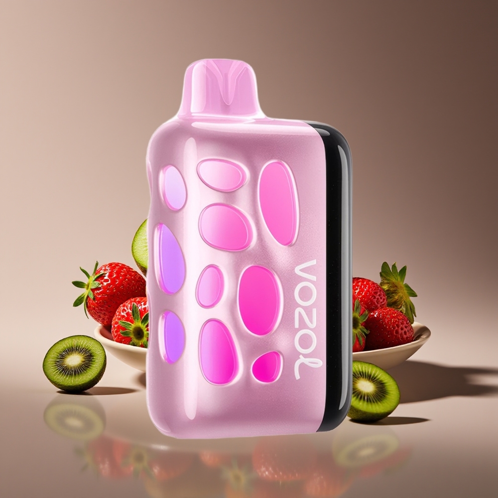 VOZOL RAVE 40000 Disposable Vape Strawberry Kiwi 270° Glow Beat-Sync 1000mAh