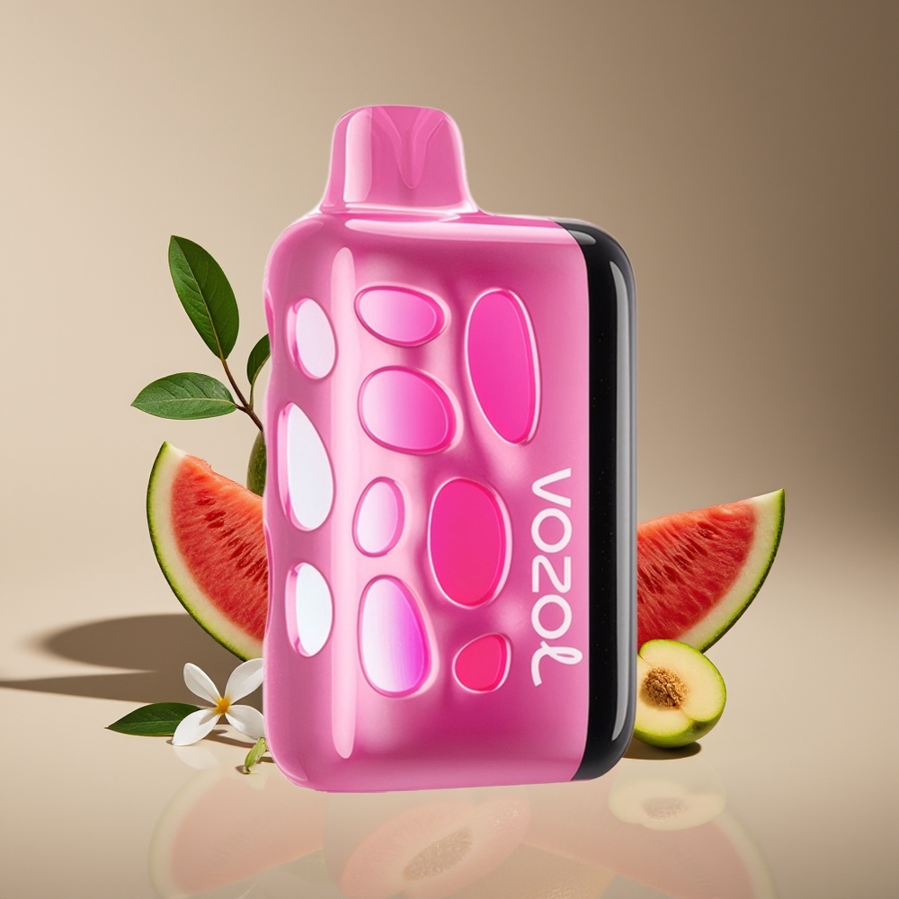 VOZOL RAVE 40000 Disposable Vape Strawberry Peach Glow Party 20/50mg 1000mAh