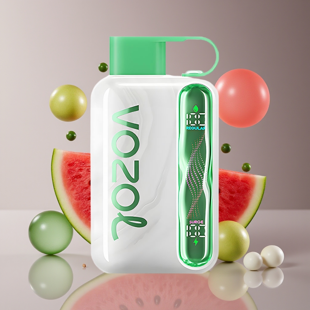 VOZOL STAR 40000 Puffs 1000mAh Type-C Disposable Vape Watermelon Bubble Gum 20/50mg