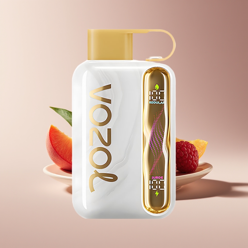 VOZOL STAR 40000 Puffs 1000mAh Type-C Disposable Vape White Peach Raspberry