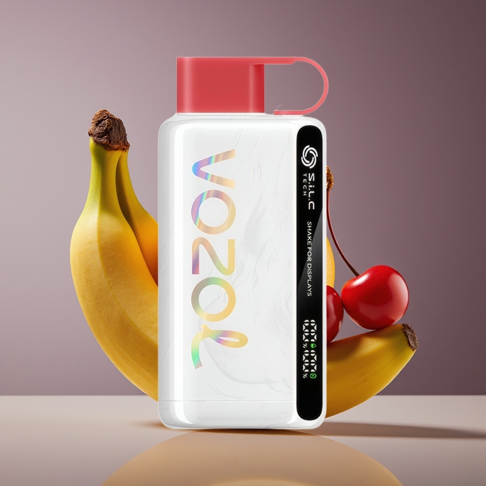 VOZOL STAR 9000/12000 Disposable Vape Dragon Fruit Banana Cherry with SiLC TECH  650mAh