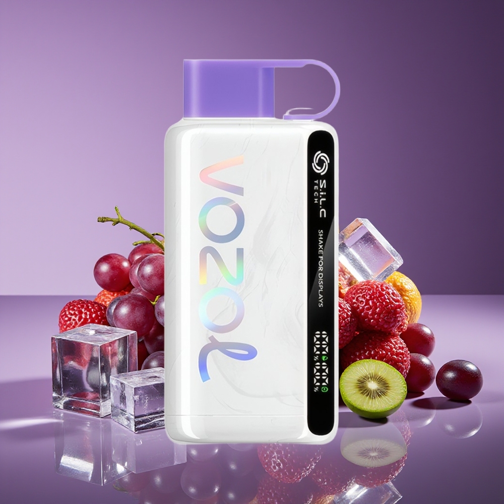 VOZOL STAR 9000/12000 Disposable Vape Grape Ice with 650mAh Battery  SiLC TECH