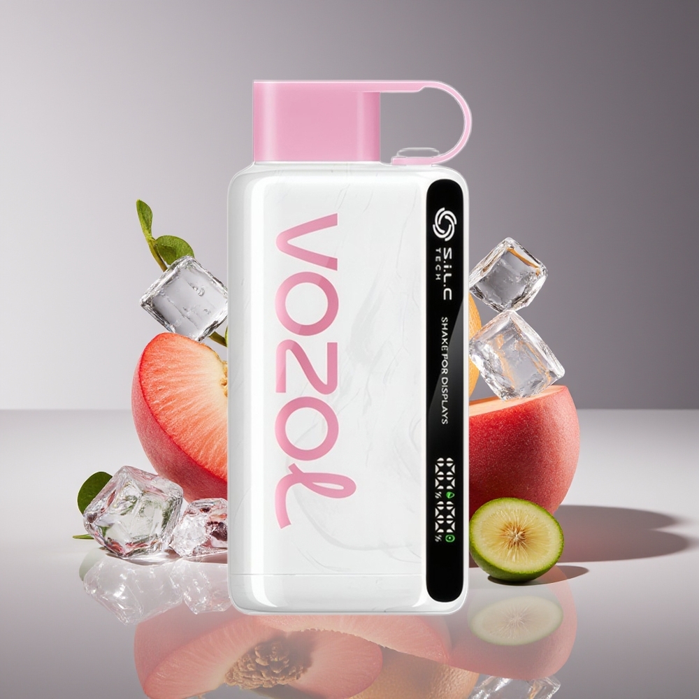 VOZOL STAR 9000/12000 Disposable Vape Peach Ice with 650mAh  SiLC TECH