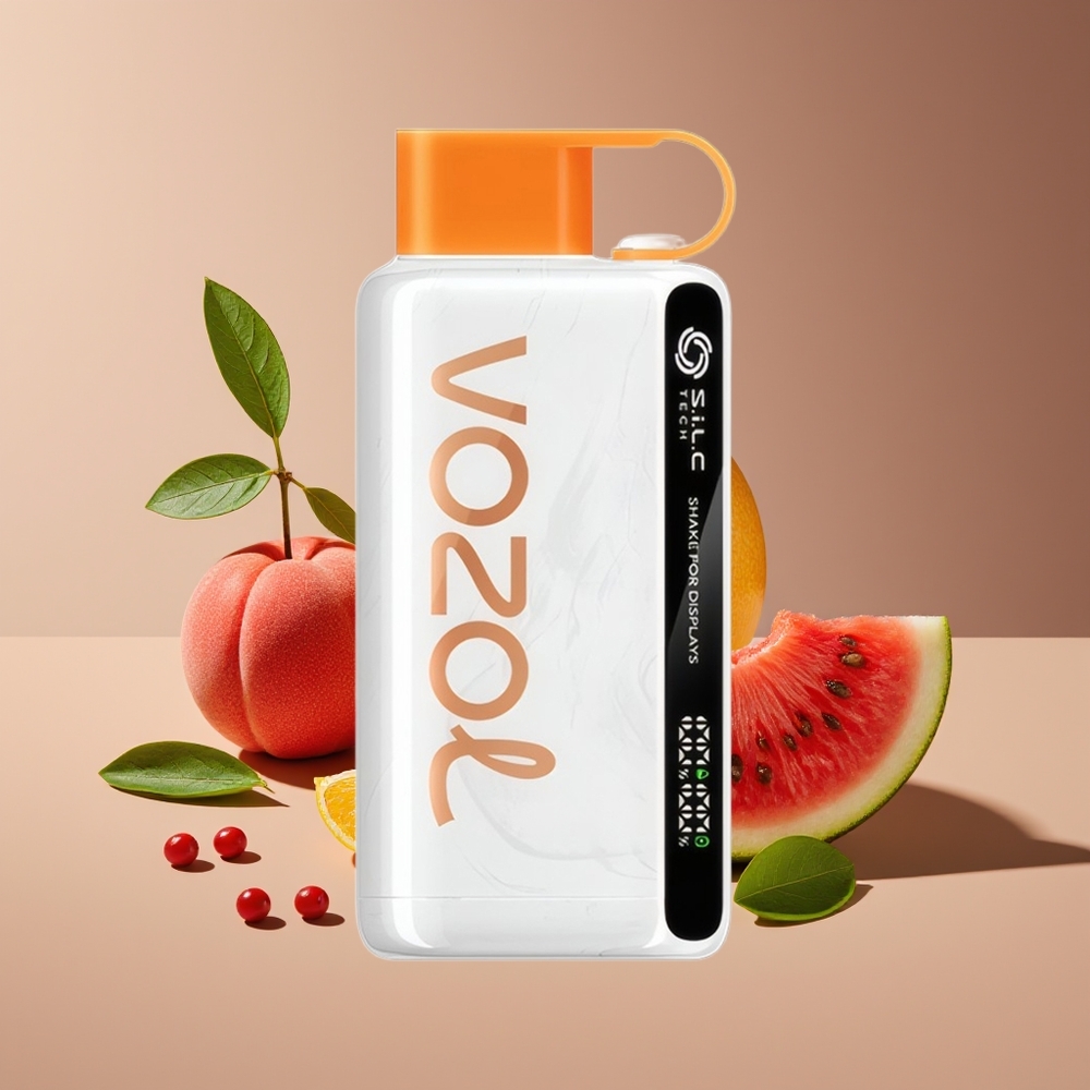 VOZOL STAR 9000/12000 Disposable Vape Peach Mango Watermelon 650mAh SiLC TECH