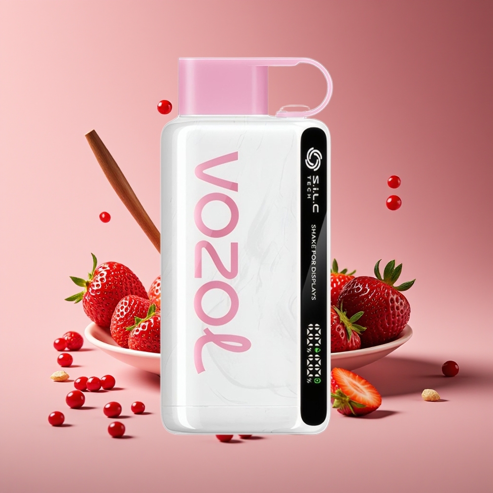 VOZOL STAR 9000/12000 Disposable Vape Strawberry Ice Cream with 650mAh  SiLC TECH
