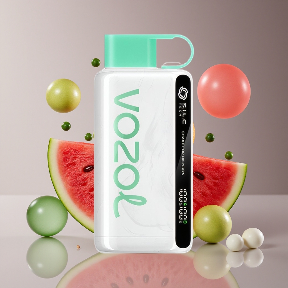 VOZOL STAR 9000/12000 Disposable Vape Watermelon Bubble Gum with 650mAh Battery  SiLC TECH
