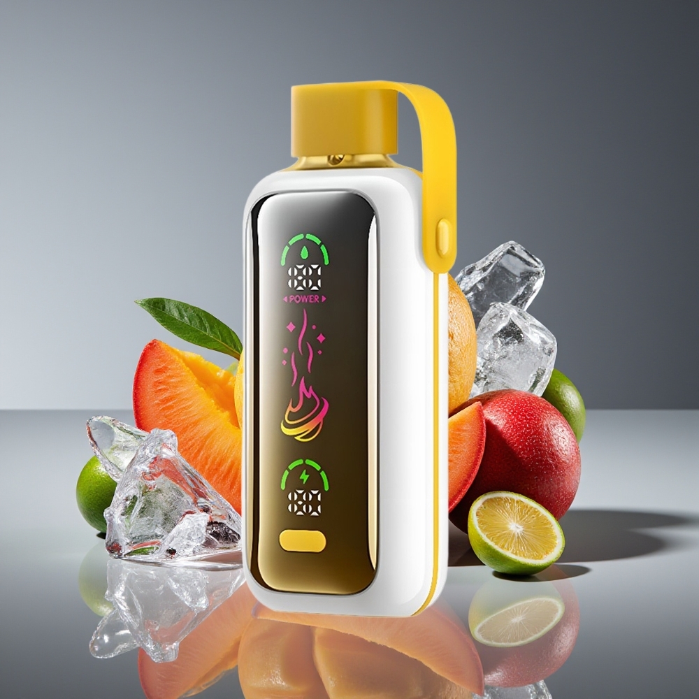 VOZOL Star 20000 Puffs Dual Mesh 650mAh HD Screen Mango Ice Disposable Vape