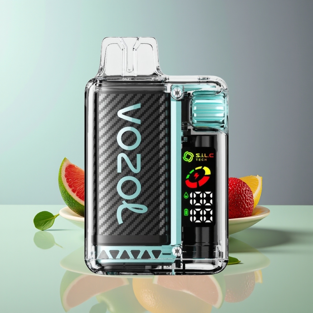 VOZOL Vista 20000 Puffs Rechargeable MTL Disposable Vape Miami Mint with OLED Screen  Dual Mesh Coil