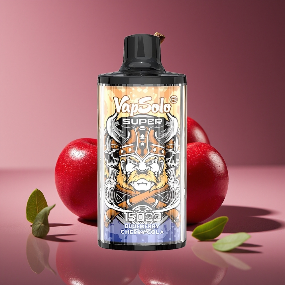 Vapsolo Super 15000 Puffs 40ml 850mAh Mesh Cherry Cola Disposable Vape