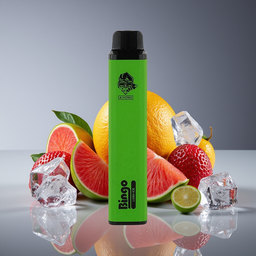 Aivono Aim Bingo 4000 Puffs 10mL 1000mAh Rechargeable Disposable Vape Lush Ice