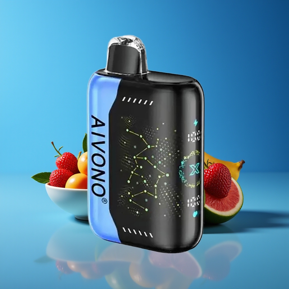 Aivono Aim Boom 25000 Puffs 28ml Type-C Mesh 0-5% Nic Blue Rancher Disposable Vape