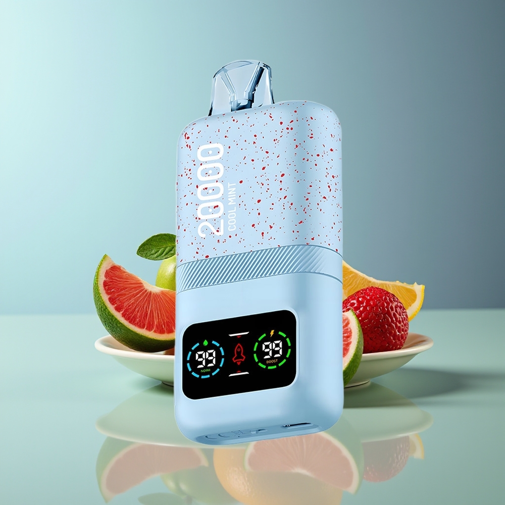 Aivono Aim Magic 20000 Puffs Dual Mesh LCD Rechargeable Cool Mint Disposable Vape