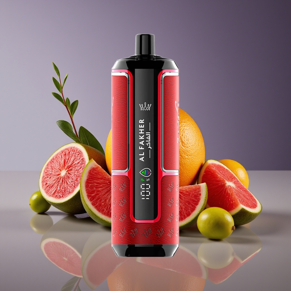 Al Fakher Crown Bar 15K Hypermax 22ml 600mAh Type-C DTL 6mg Compact Disposable Vape