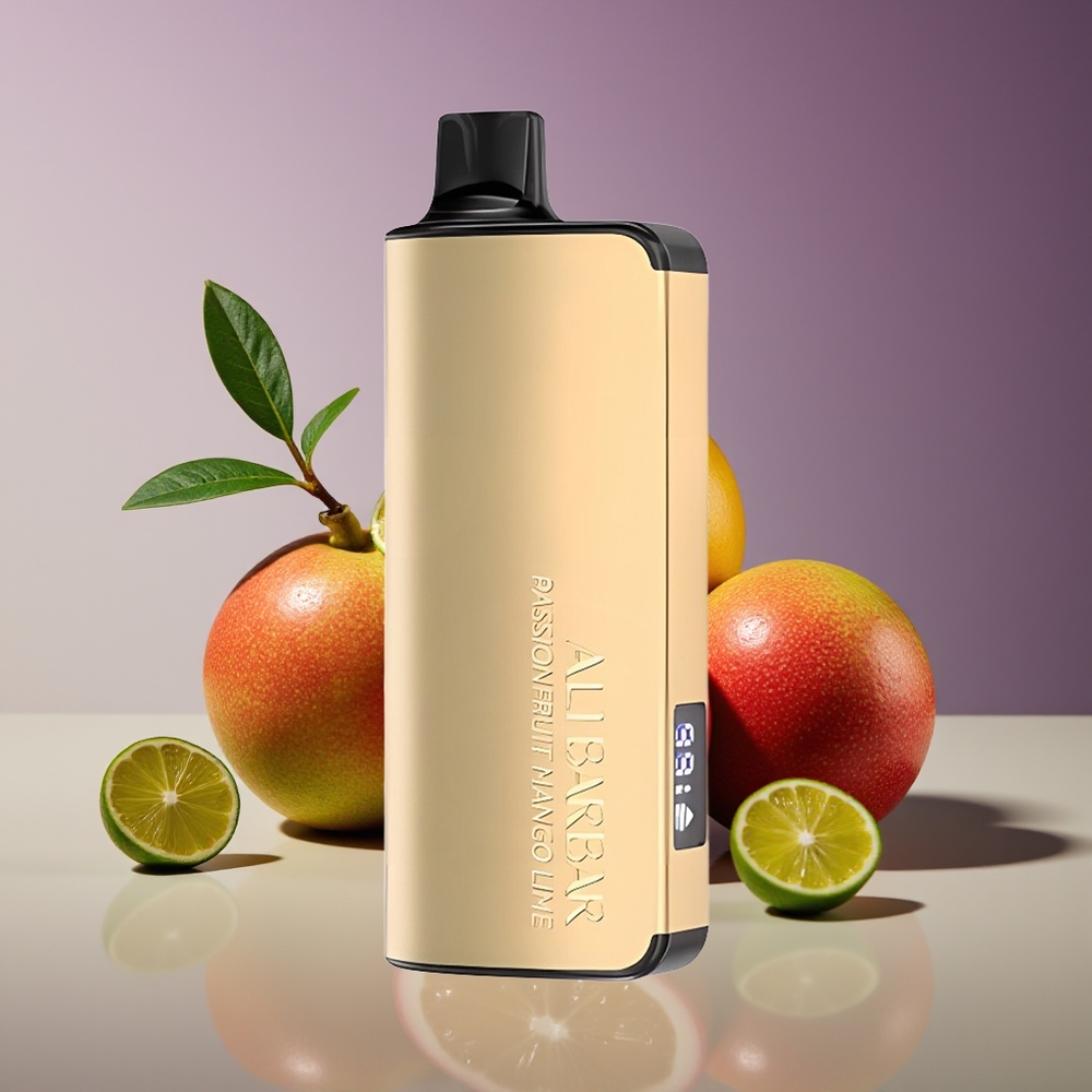 Alibarbar Ingot 9000 Puffs 22ml LED Disposable Vape Passionfruit Mango Lime