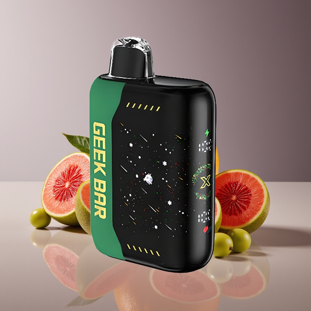 GEEK BAR Pulse X 25000 Puffs 18mL Dual Mesh USB-C 3D Screen Disposable Vape Christmas Edition