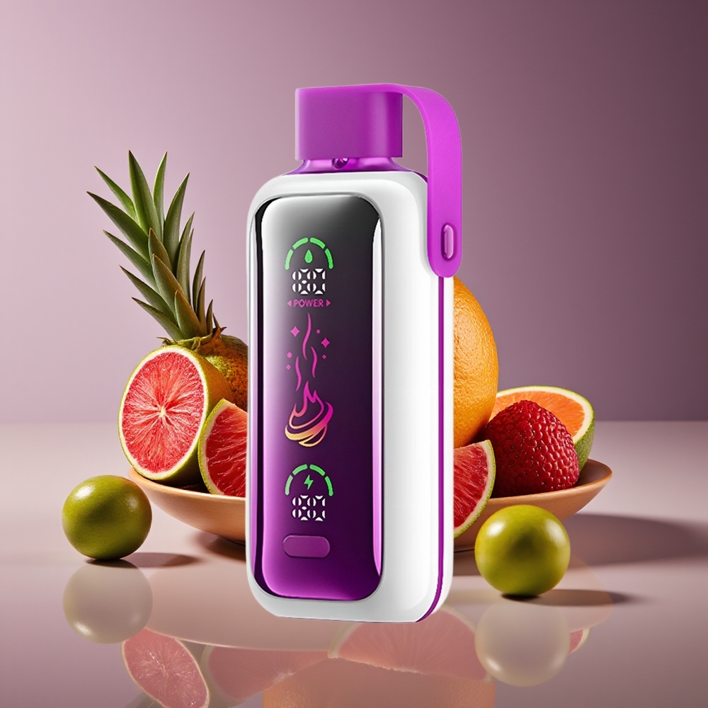 VOZOL Star 20000 Puffs Disposable Vape Love 777 Dual Mesh 650mAh HD Mirror Screen 0/20/50mg