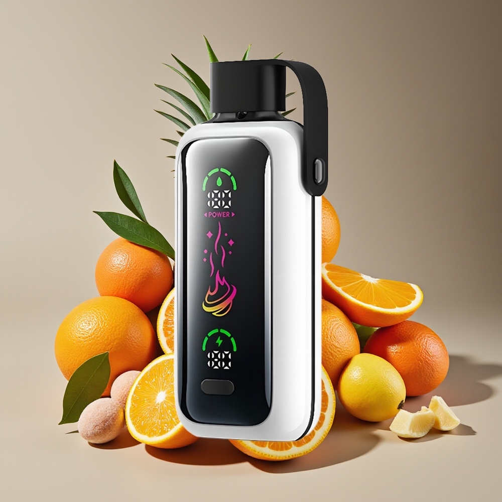 VOZOL Star 20000 Puffs HD Mirror Screen Dual Mesh Orange Pineapple Lychee Disposable Vape